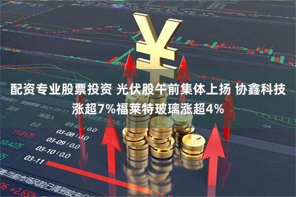 配资专业股票投资 光伏股午前集体上扬 协鑫科技涨超7%福莱特玻璃涨超4%