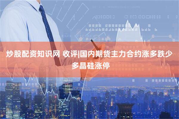 炒股配资知识网 收评|国内期货主力合约涨多跌少 多晶硅涨停