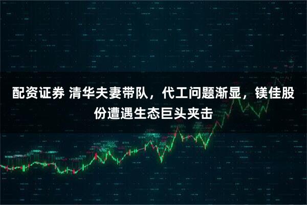 配资证券 清华夫妻带队，代工问题渐显，镁佳股份遭遇生态巨头夹击